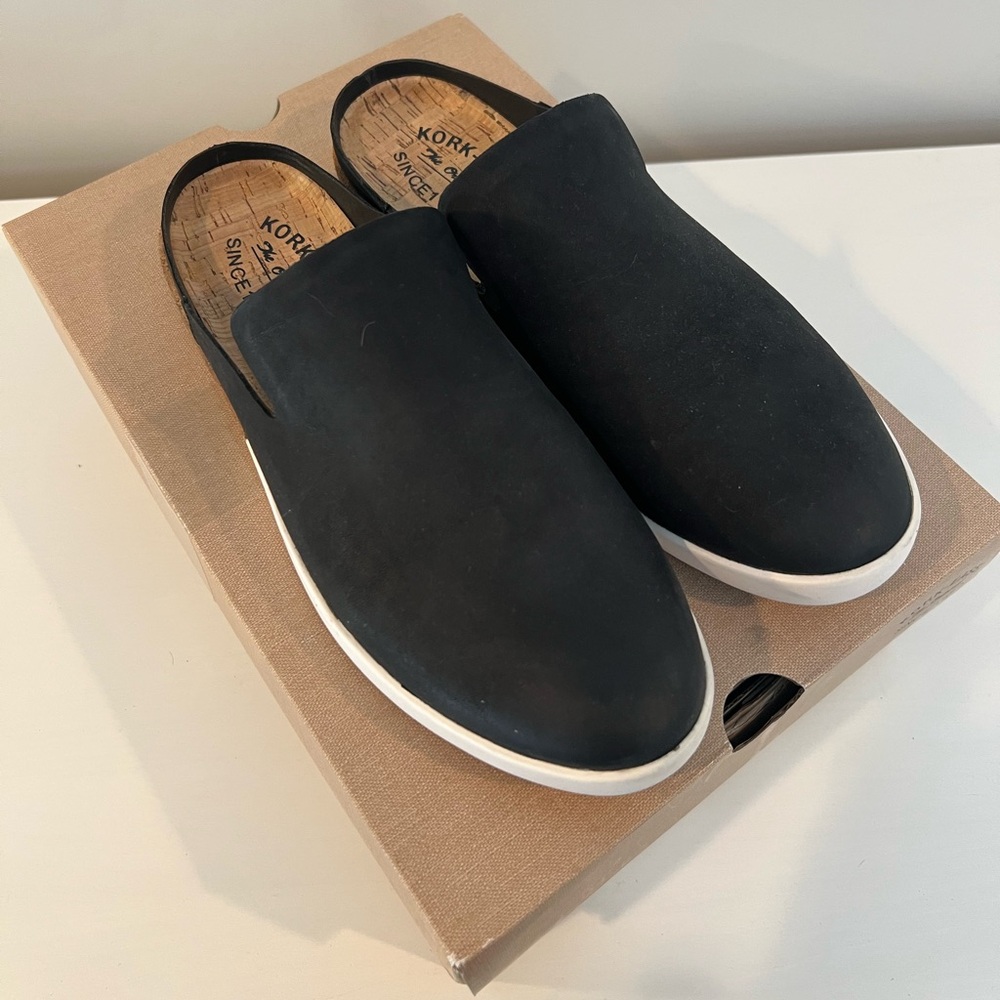 Kork-Ease | Phoebe Black mules